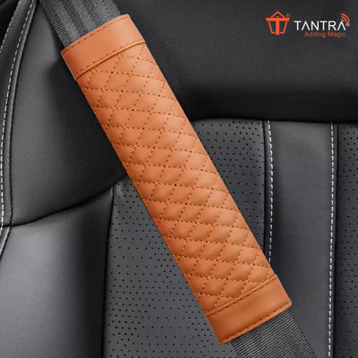 TANTRA Car Seat Belt Cover & Shoulder Pad Cover Universal Pack Of 2 Seat Belt Cover(Pack of 2)