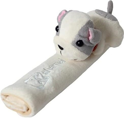 Nema NM Car Seat Belt Shoulder Pads Cover- Pack of Two -Grey Puppy Seat Belt Cover(Pack of 1)