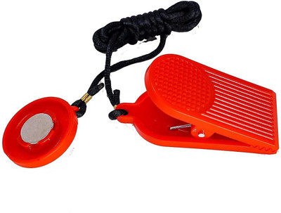 GEOZONE Treadmill Magnetic Safety Key for All Type of Treadmills Universal Safety Key(Red, Black)
