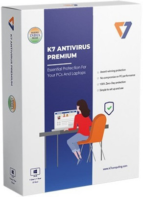 K7 Anti-virus 1 User 1 Year(CD/DVD)