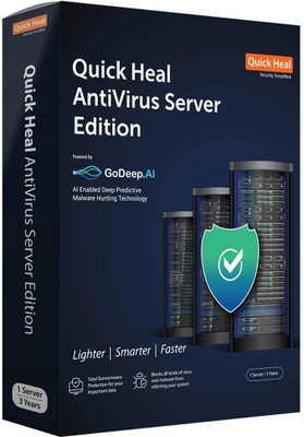 QUICK HEAL Anti-virus 1 User 3 Years(CD/DVD)