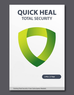 QUICK HEAL Total Security 2 User 2 Years(Voucher)