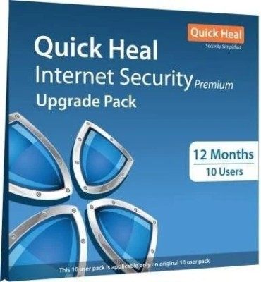 QUICK HEAL Internet Security 10 User 1 Year (Renewal)(CD/DVD)