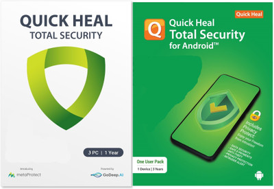 QUICK HEAL Ultimate Security 3 User 1 Year(Voucher)