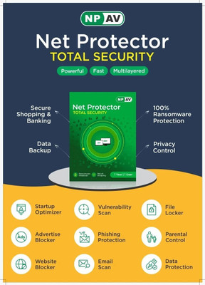 Net Protector Total Security 1 User 1 Year(Voucher)