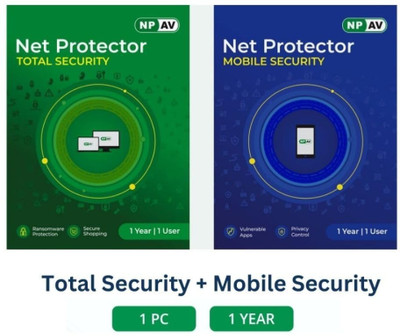 Net Protector Anti-virus 1 User 1 Year(Voucher)