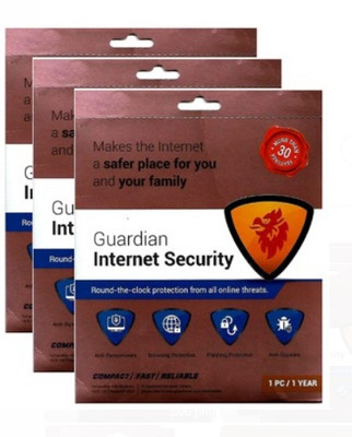 Guardian Internet Security 3 User 1 Year(CD/DVD)