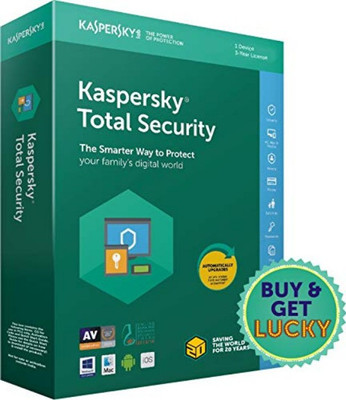 Kaspersky Total Security 1 User 3 Years(CD/DVD)