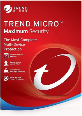 Trend Micro Total Security 1 User 1 Year(CD/DVD)