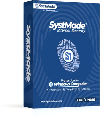SystMade Internet Security 2 PC 1 Year 2 PC 1 Year Internet Security (Email Delivery - No CD)(Standard Edition)
