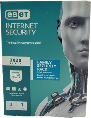 ESET Internet Security 3 User 1 Year(CD/DVD)