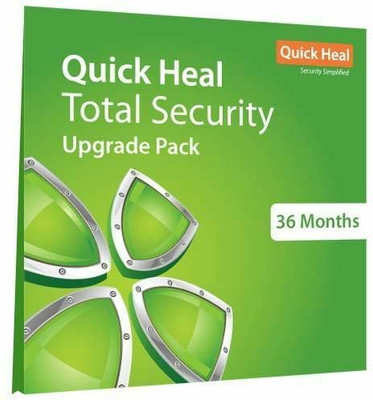 QUICK HEAL Total Security 2 User 3 Years (Renewal)(Voucher)