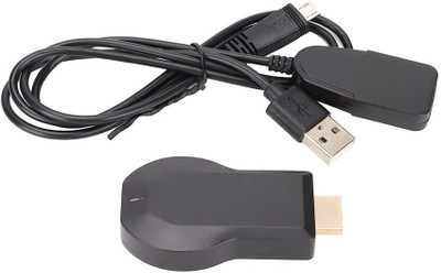 ENMORA ANYKAST WiFi Display Dongle HDMI Media Streaming Device xzs1 Media Streaming Device(Black)