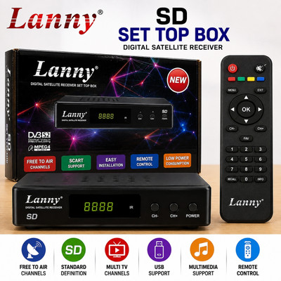 Lanny SD BOX Media Streaming Device(Black)