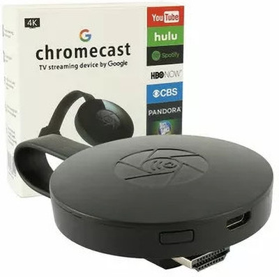 TECHEL kromekast Media Streaming Device (Black) vcd13 Media Streaming Device(Black)