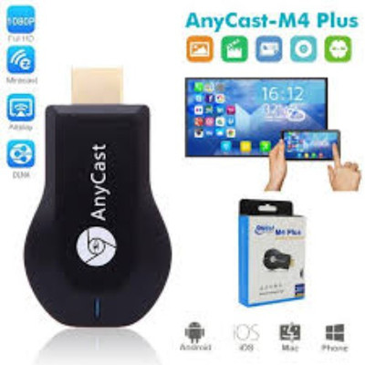 Clairbell ZPH_465N Any cast WiFi HDMI Dongle & Wireless Display for TV Media Streaming Device(Black)