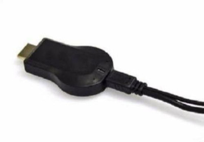 ENMORA Anykast Wireless WiFi HDMI Display TV Dongle Receiver ghj23 Media Streaming Device(Black)