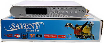 SAYENY MPEG-2 HD DTH 1080p Set Top Box Media Streaming Device(White)