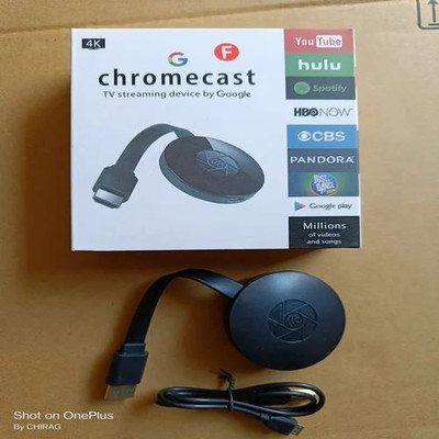 TECHEL khromekast Media for Streaming (Black) cxz10 Media Streaming Device(Black)