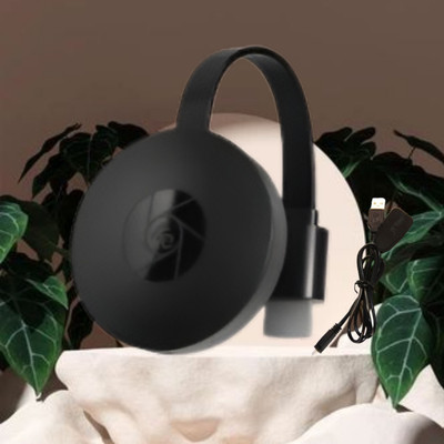 FRONY Chromecast Ultra 4K Streaming Device with HDR and Fast Wi-Fi Connectivity P310 Media Streaming Device(Black)