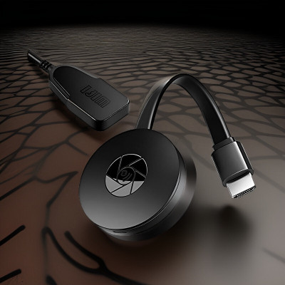 Clairbell B59_Chromecast Wireless Media Streaming: Chrome Cast HDMI Dongle Media Streaming Device(Black)