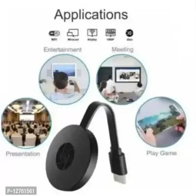 IMMUTABLE KhromeKast WiFi HDMI Dongle Wireless Display TV Media saw20 Media Streaming Device(Black)