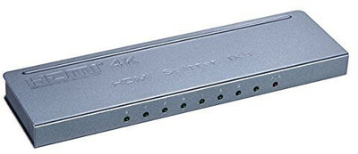 Tobo Mini HDMI 1 x 8 Splitter 4K High Definition Multimedia Interface. Media Streaming Device(Silver)