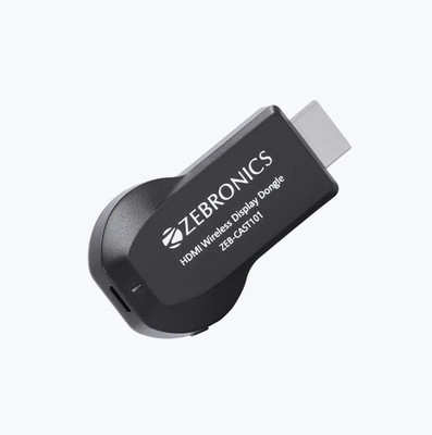 ZEBRONICS ZEB- CAST 101 Media Streaming Device(Black)