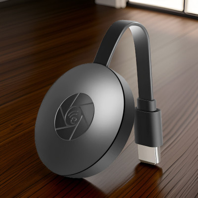 GUGGU H88_Chromecast Wireless Media Streaming: Chrome Cast HDMI Dongle Media Streaming Device(Black)