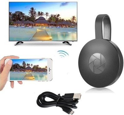 X88 Pro Wireless HDMI Streaming Display Chromecast WiFi Dongle & Wireless Display for TV Media Streaming Device(Black)