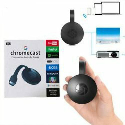 GUGGU TUS_136V Chrome cast WiFi HDMI Dongle & Wireless Display for TV Media Streaming Device(Black)