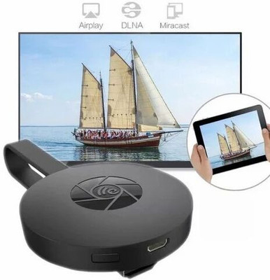 TECHEL khromekast Media for Streaming (Black) cxz11 Media Streaming Device(Black)