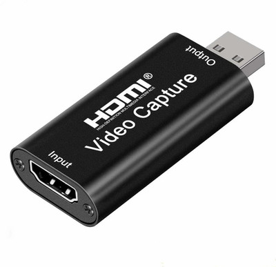 Tobo Video Capture Card HDMI Audio & Video Capture Card USB 2 .0 to HDMI TD-813HVC Media Streaming Device(Black)