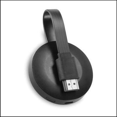 X88 Pro Wireless HDMI Streaming Display ChromeCast Portable WiFi Dongle for Mobile To Tv Media Streaming Device(Black)