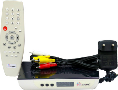 LRIPL LR666 Free Dish Set Top Box Media Streaming Device(White)