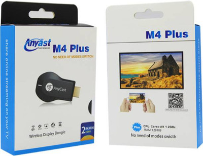 GUGGU VKT_568V-WIRELESS DISPLAY FOR TV STREAMING DEVICE Media Streaming Device Media Streaming Device(Black)