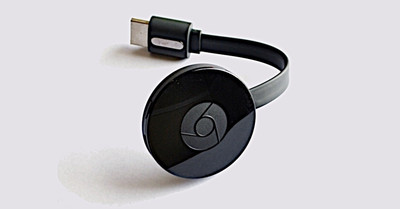 Clairbell UVT_148I Chrome cast WiFi HDMI Dongle & Wireless Display for TV Media Streaming Device(Black)