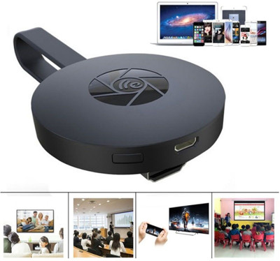 TECHEL KhromeKast WiFi HDMI Dongle Wireless Display TV sae3 Media Streaming Device(Black)