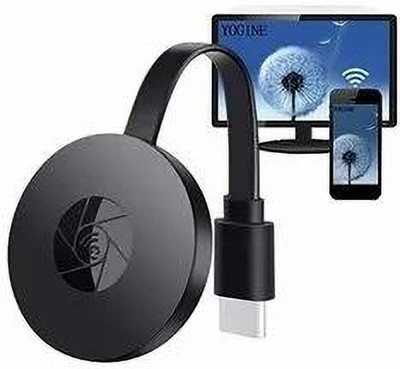 ENMORA KhromeKast WiFi HDMI Dongle & Wireless Display TV Media oiu10 Media Streaming Device(Black)