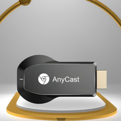 Clairbell AnyCast Pro Wireless HDMI Display Adapter with 1080p Streaming, Multi-DeviceF188 Media Streaming Device(Black)