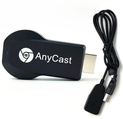 SYARA ATY_478A_ANYCAST WIFI DONGLE & WIRELESS DISPLAY FOR TV MEDIA STREAMING DEVICE Media Streaming Device(Black)