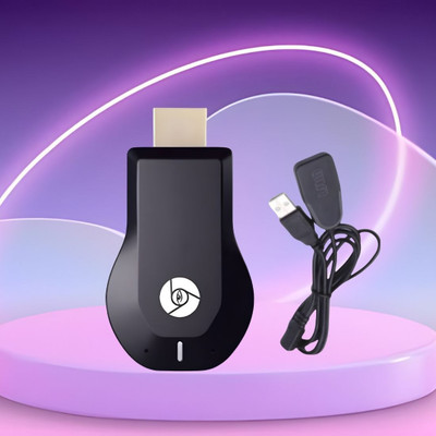 FRONY AnyCast Pro Wireless HDMI Display Adapter with 1080p Streaming, Multi-DeviceO403 Media Streaming Device(Black)