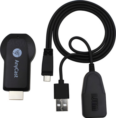 Clairbell AnyCast Pro Wireless HDMI Display Adapter with 1080p Streaming, Multi-DeviceG9 Media Streaming Device(Black)