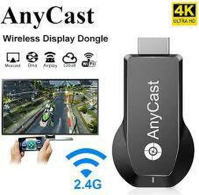 Clairbell SSS_432X Any cast WiFi HDMI Dongle & Wireless Display for TV Media Streaming Device(Black)