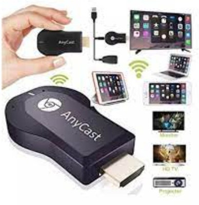 Clairbell ZPH_450R Any cast WiFi HDMI Dongle & Wireless Display for TV Media Streaming Device(Black)