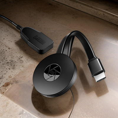 YAROH U86_Chromecast Wireless Media Streaming: Chrome Cast HDMI Dongle Media Streaming Device(Black)