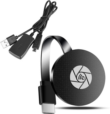 X88 Pro New Chrome Cast Dongle TV Media Streaming Mirror Phone to Your TV Media Streaming Device(Black)