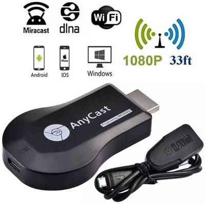 SARAN ENTERPRISES M9 Plus Anycast HDMI Wireless TV Display Dongle High Resolution Media Streaming Device