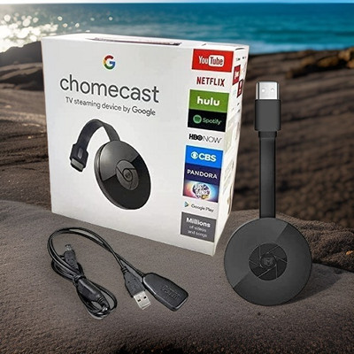 FRONY W70_Chromecast Wireless Media Streaming: Chrome Cast HDMI Dongle Media Streaming Device(Black)