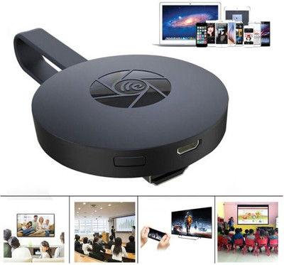 TECHEL khromekast Media Streaming (Black) CXS12 Media Streaming Device(Black)